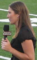 Texas Tech graduate Emily Jones, anchor and reporter for FSN