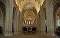 Interior de l'església, amb el reracor