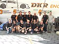 Das Einsatzteam von DKR Engineering im Jahr 2009.