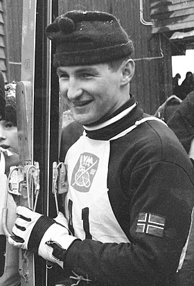 Bjørn Wirkola en 1966.