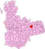 Localisation de Villavaquerín