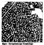 Figure-ground diagram of Algiers