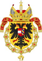 Coat of arms of Maximilian I of Habsburg as Holy Roman Emperor