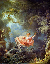 Jean-Honoré Fragonard, Ljuljačka, 1767.