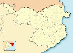 Verges is located in Province of Girona