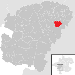 Location in the district