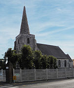 L'église Saint-Martin.