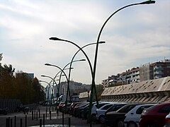 Bàcul modern, Gran Via de les Corts Catalanes.