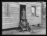 Negro Home near Charleston, South Carolina, 1938