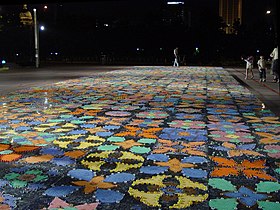 Rangoli à Singapour