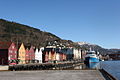 View of the Bryggen house row