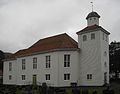 Kvinesdal Church, drawings by Linstow