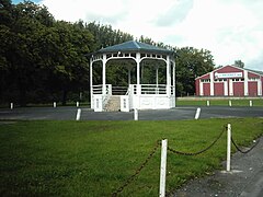 Le kiosque à musique.