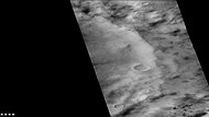 Weinbaum (crater), as seen by CTX camera (on Mars Reconnaissance Orbiter)