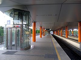 Bahnsteigbereich