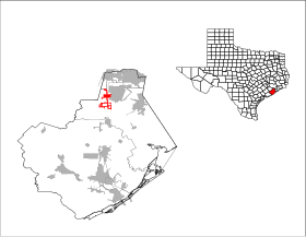 Localisation de Iowa Colony