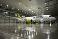 left frontside, hangar, airBaltic