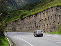 Section de BR-040 nelle montagne di Rio de Janeiro.