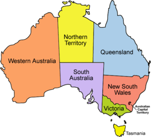 Die Reiseregionen Australiens