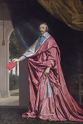 Portret van kardinaal de Richelieu (1633/40), Philippe de Champaigne, National Gallery