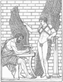 Image 15Daedalus working on Icarus' wings (from History of aviation)