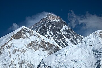 The summit of Mount Everest in China and Nepal is the highest point on Earth.