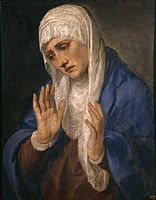 Mater dolorosa, Tizian, 1554.