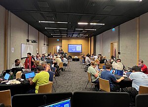 Wikimania Hackathon room