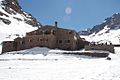 Refuge sur la route du mont Toubkal