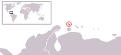 Location of Aruba