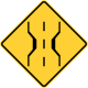 U.S. narrow bridge symbol.