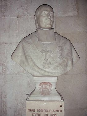 Marie Dominique Auguste Sibour (1849), cathédrale Notre-Dame de Saint-Paul-Trois-Châteaux.