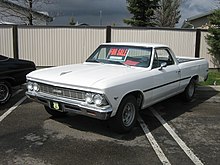 1966 El Camino (with non-standard wheels)