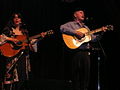 Anne Hills and Tom Paxton on May 15, 2005.