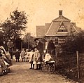 Boys Play House in Central Park, built 1868; demolished 1969.