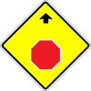 Stop signs ahead