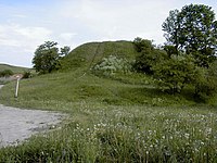 Koers heuvelfort in de stad