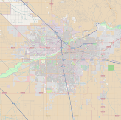 Downtown Bakersfield is located in Bakersfield, California