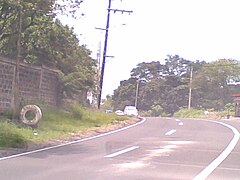 Quirino Highway near the Caloocan (north) and Quezon City boundary