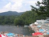 Salt-water lake in Sovata/Szováta