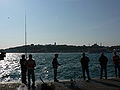 Anglers near Galata bridge, Istanbul