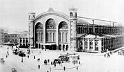 42.–43. KW Der Berlin Stettiner Bahnhof (später: Berlin Nordbahnhof) um das Jahr 1875.