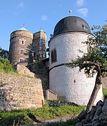 Blick zum Schösserturm und Johannis/Coselturm