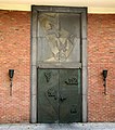 Portal der Friedhofskapelle, Krefeld-Hüls, 1958