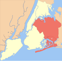 Location within New York City