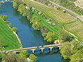 Luitpoldbrücke bei Oberhausen