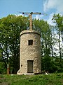 Image 19A replica of one of Claude Chappe's semaphore towers (optical telegraph) in Nalbach, Germany (from History of telecommunication)