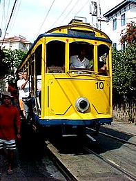 Bonde de Santa Teresa, no Rio de Janeiro