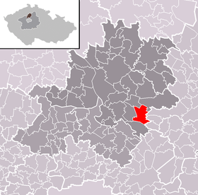 Localisation de Byšice