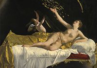 Danaë by Orazio Gentileschi, 1621–23.